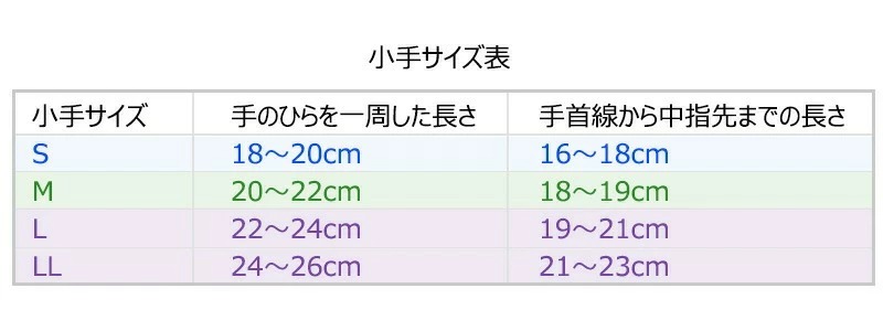 サイズ表