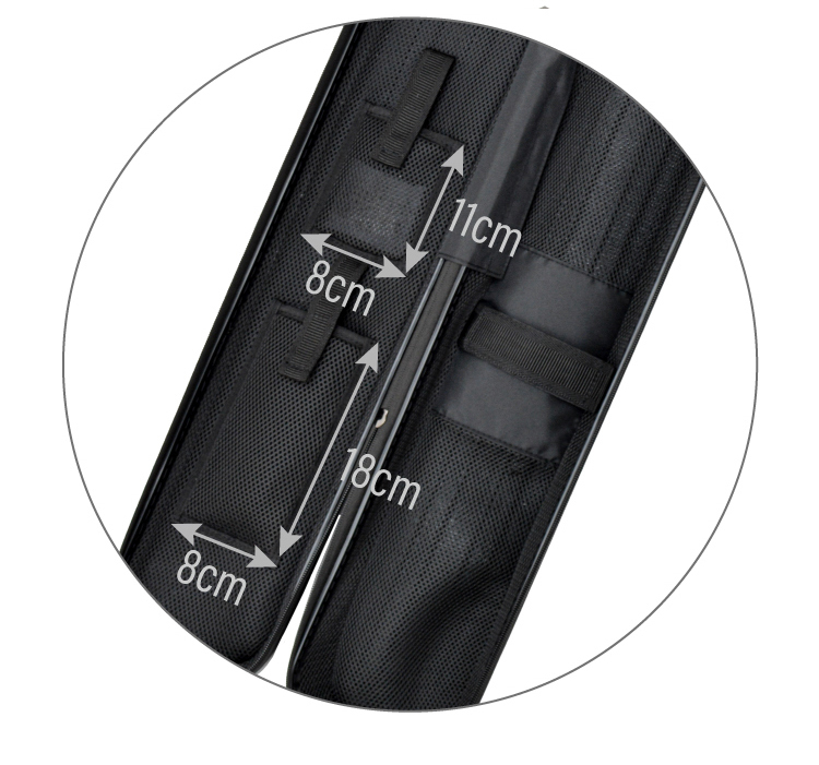 居合刀対応 ハードケース「隼-Hayabusa-」【刀剣袋 一本入】